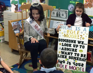 Anneliese Trust, who was crowned Miss Syracuse on Nov. 9, works with the youth mentoring organization Big Brothers Big Sisters to guide children in the right direction.