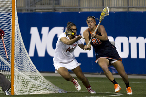 Kayla Treanor amassed five points in Syracuse's season-ending loss to Maryland in the NCAA tournament semifinals.
