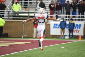 Syracuse picked up its fourth win of the season on Saturday by beating Boston College, 28-20.