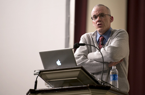 Bill McKibben, founder of global grassroots organization 350.org discusses environmental issues and, more specifically, the issue of climate change. McKibben was the first speaker of the University Lecture Series. He encouraged students to get involved and take initiative.