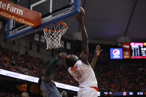 Jerami Grant scored 15 points while grabbing 7 rebounds after being inserted into the starting lineup against Eastern Michigan. 