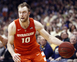 Trevor Cooney drives against the Pittsburgh defense in the Orange's road loss on Wednesday night.