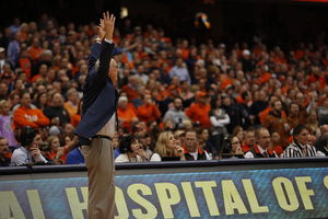 Jim Boeheim navigated Syracuse successfully through two conference games this week.