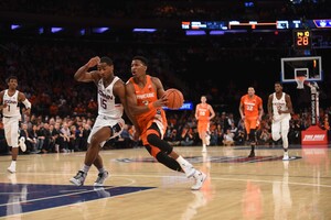 Andrew White scored 14 points against UConn on Tuesday night. He went 4-for-15 from the field.