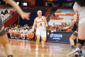 Tiana Mangakahia became the best single-season assists getter in ACC history on Sunday.