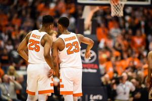 Tyus Battle and Frank Howard have taken to drinking a cup of coffee before games to give themselves a little boost.