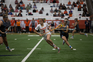 Sam Swart and Syracuse's other regular attackers, save for Emily Hawryschuk, struggled against the Tar Heels.