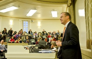 Kent Syverud is Syracuse University's 12th chancellor.  