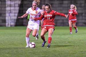 Syracuse struggled to keep up with the Wolfpack, as four second-half goals from NC State proved too much to overcome for the Orange.