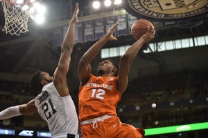 Taurean Thompson averaged 9.2 points per game as a freshman at Syracuse before transferring to Seton Hall.