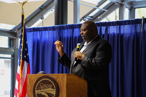 Kenton Buckner, former police chief in Little Rock, Arkansas, will take over as head of the Syracuse Police Department at the end of the year.