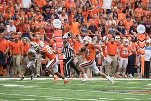 Tommy DeVito had his best running game of the season against Western Michigan.