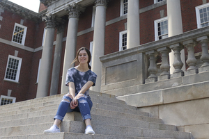 During her first eight weeks at SU, Chadwick and her friends started a Students Demand Action chapter on campus that aims to reduce gun violence. 