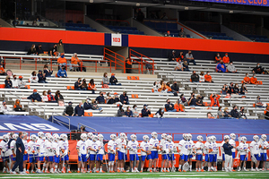 At the first men's lacrosse game with the general public back, we asked fans what they missed the most about the Carrier Dome. 