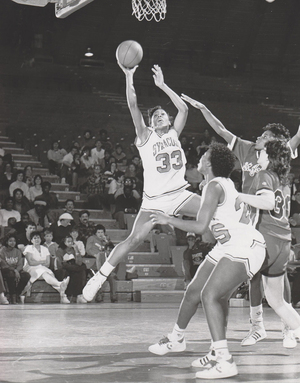 Former Syracuse women’s basketball star Felisha Legette-Jack will have her jersey retired on Sunday.