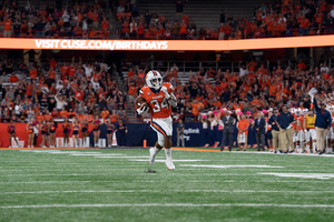 Syracuse running back Sean Tucker declared for the NFL draft on Saturday. 