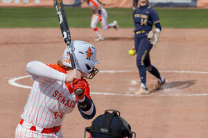 Although the Orange sparked a rally against Robert Morris, the team is 1-5 when trailing after three innings.