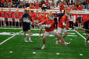Syracuse defeated then-No. 11 North Carolina on a last-second goal to snap a seven-game ACC losing streak