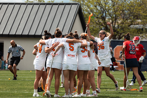 Syracuse draw control specialist Kate Mashewske, defender Katie Goodale and attack Emma Tyrrell were each announced as Inside Lacrosse All-Americans Thursday.