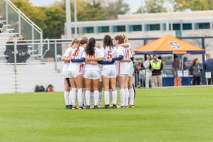 Syracuse scored in the 70th minute to tie Main 1-1 in its second game of the season.