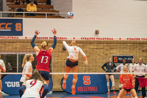 Syracuse Volleyball began its season by sweeping NJIT and Lafayette. SU’s two wins already match its win total from last year.