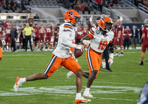 In three years with the Orange, Alijah Clark recorded 175 total tackles and won the Holiday Bowl Defensive MVP award.