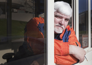 David Gursky has worked in Parking and Transit Services for more than 10 years as a parking attendant. He has met Joe Biden, spoken with The Rolling Stones and faced gunfire.