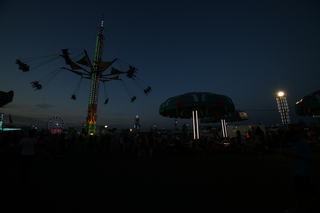 With the expansion of the midway this year, more rides have been added, offering thrill seekers more ways to get their fill.