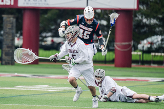 Raiders goalie Brandon Burke allowed 11 goals and saved seven shots. 