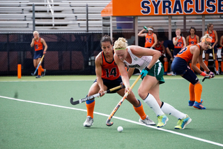 Syracuse tallied six corners to Ohio's one. 