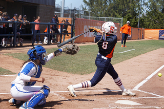 Alicia Hansen grounds out to third. 