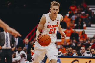 Despite picking up three fouls in the first half, Dolezaj played 29 minutes for the Orange on Tuesday. 